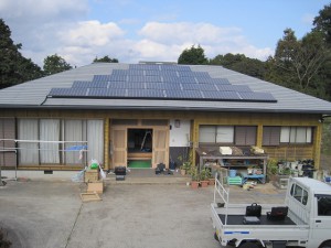 長崎県松浦市　Ｗ様邸　太陽光発電設置